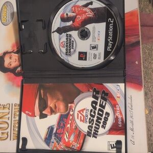 SALE NASCAR Thunder 2003 Y2K Playstation 2 PS2 Video Game Vintage Complete